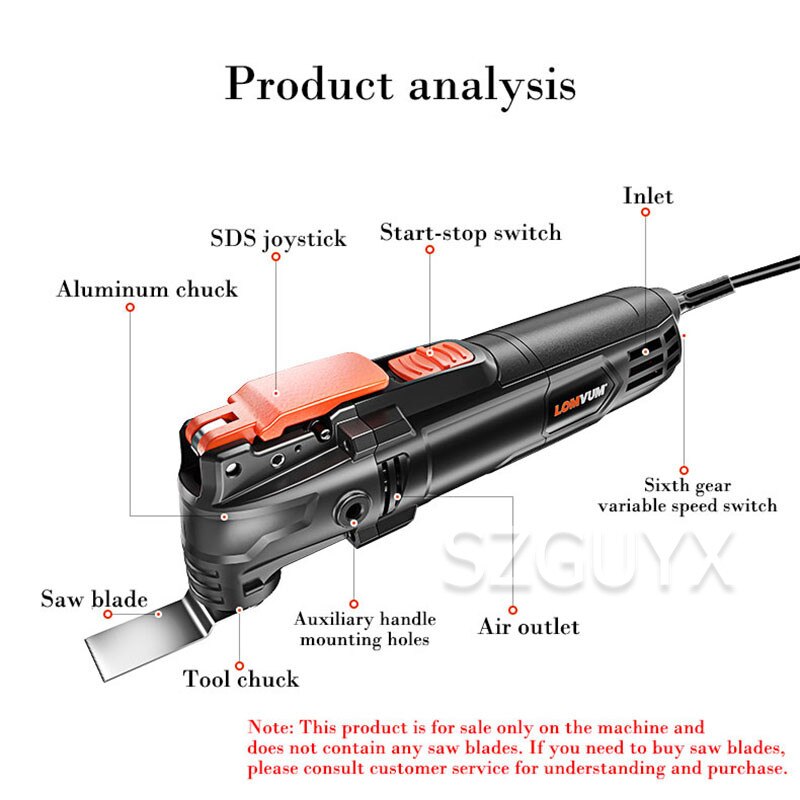 multifunctional saw / cut / shovel / grind / polish tool electric wood Nail PVC Cutting Machine Trimming machine
