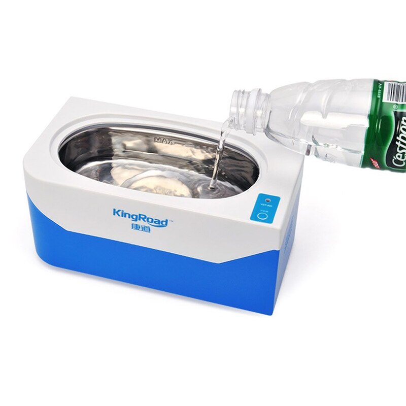 Portable Ultrasonic Cleaner Washer Razor Jewlry Glasses Watch Cleaner 400ml 35W Household Mini Ultrasound Clean Machine