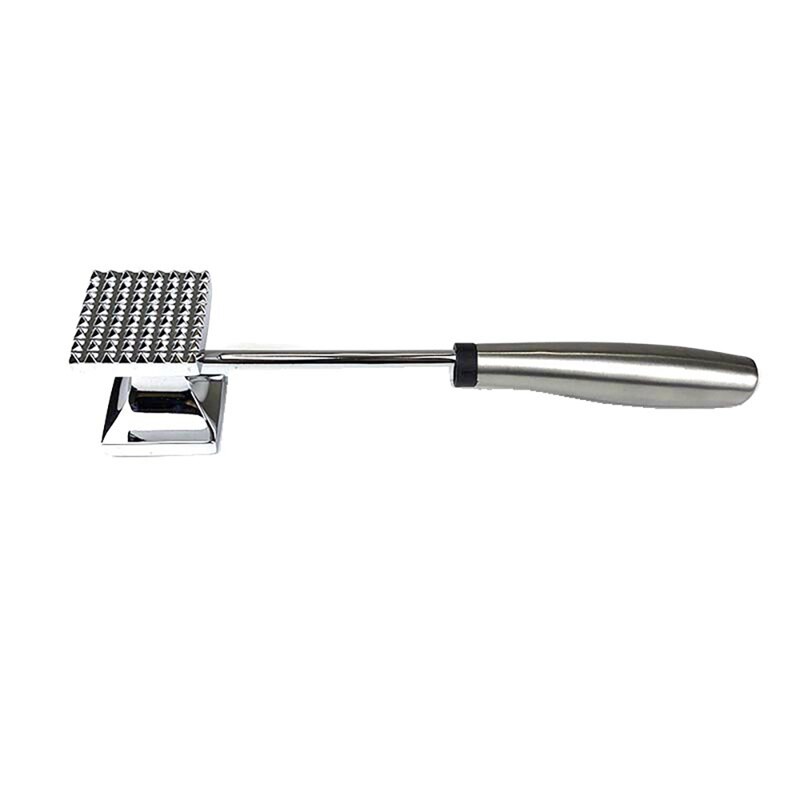 Meat Tenderizer Aluminum Alloy Meat Hammer Kitchen Meat Mallet Non-SLIP Grip Meat Tenderizer Hammer Meat Tenderizer Tool