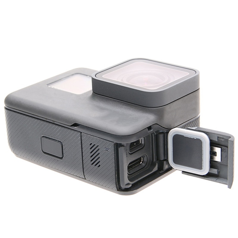 Udskiftning sidedør usb-c mini hdmi port sidedæksel reparationsdel til gopro hero 5 hero 6 hero 5 6 til go pro tilbehør