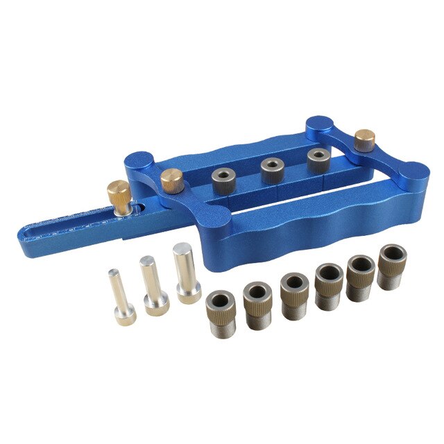 Wood Straight Hole Precise Drilling Dowel Jig Kit