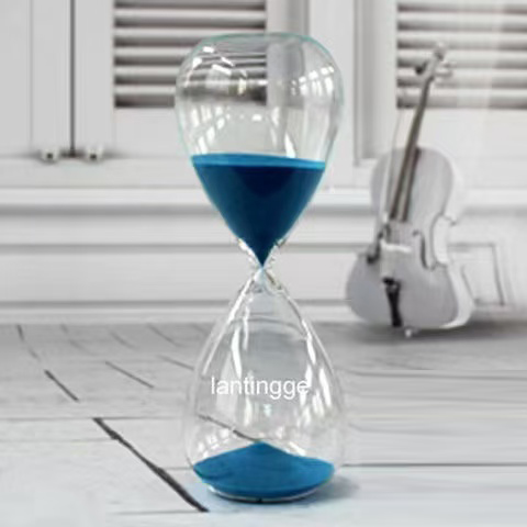 5/15/30/60 Minuten Stundenglas Sanduhr Timer Sanduhr Haushaltsgegenstände Sanduhr Sanduhr Große Home Office Dekor Dusche