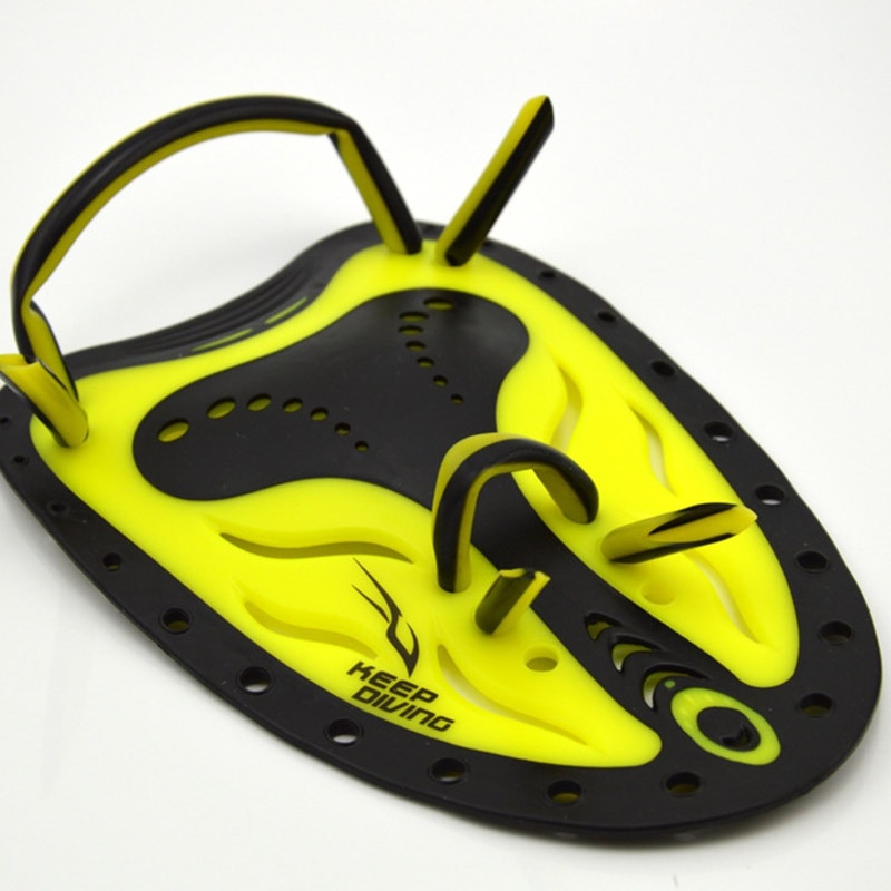 ! Swming palas entrenamiento ajustable de silicona mano Webbed guantes Padel aletas Swming Gear Rn