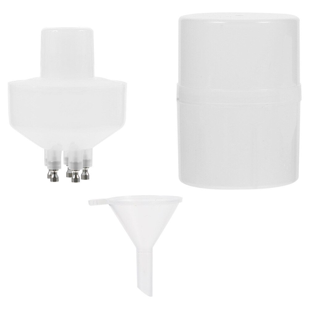 1 Set Empty Bottle Applicator Dropper Applicator Bottle For Hair Care Solon Home Applicator Bottles Hairstyling Accessories: White