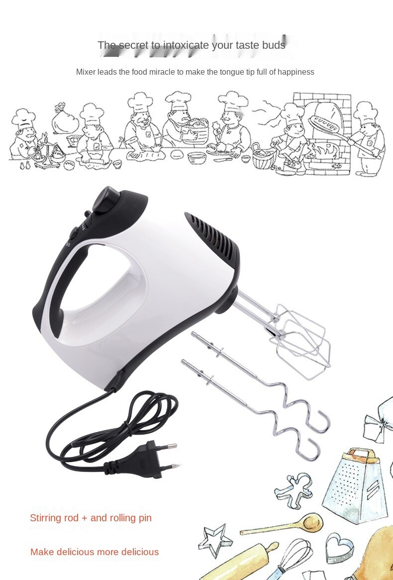 110V220V hand-held electric egg beater beater cream mixer small household appliances high power