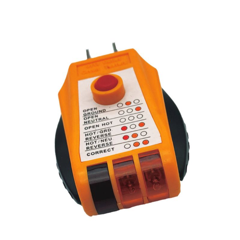 Stopcontacttester, stopcontactdetector voor standaard stopcontacten, elektrische circuitmonitor
