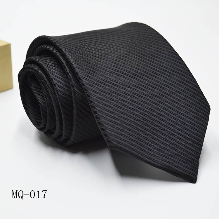 Acetate Dacron Tie Men's Business Suit Meeting Stripe Plaid Dot 8cm Jacquard Tie Daily Wear Tie Suit Accessments