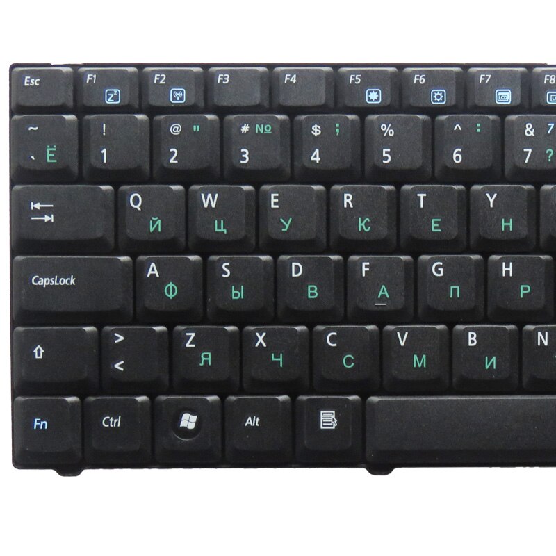 Gzeele russisk tastatur til asus  f5z f5vl f5 f5q f5m f5r f5n f5sl f5j f5v x50 x50c x50v x50r x50n x50m laptop tastatur ru