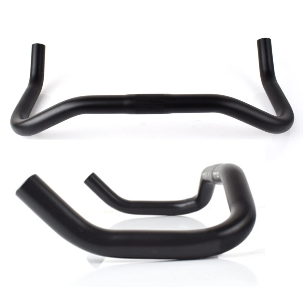 25,4mm 390mm Fahrrad Bullhorn Lenker für Mountainbike-Fahrrad teile mit festem Gang Aluminium legierung MTB Reit lenker