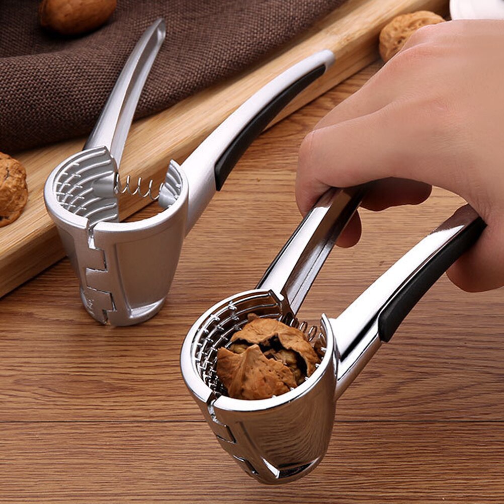 Entonnoir Type en alliage de Zinc noix craquelins noix pince cuisine noix de pécan noisette casse-noisette décortiqueur écrou ouvreur Extra Large Style lumineux