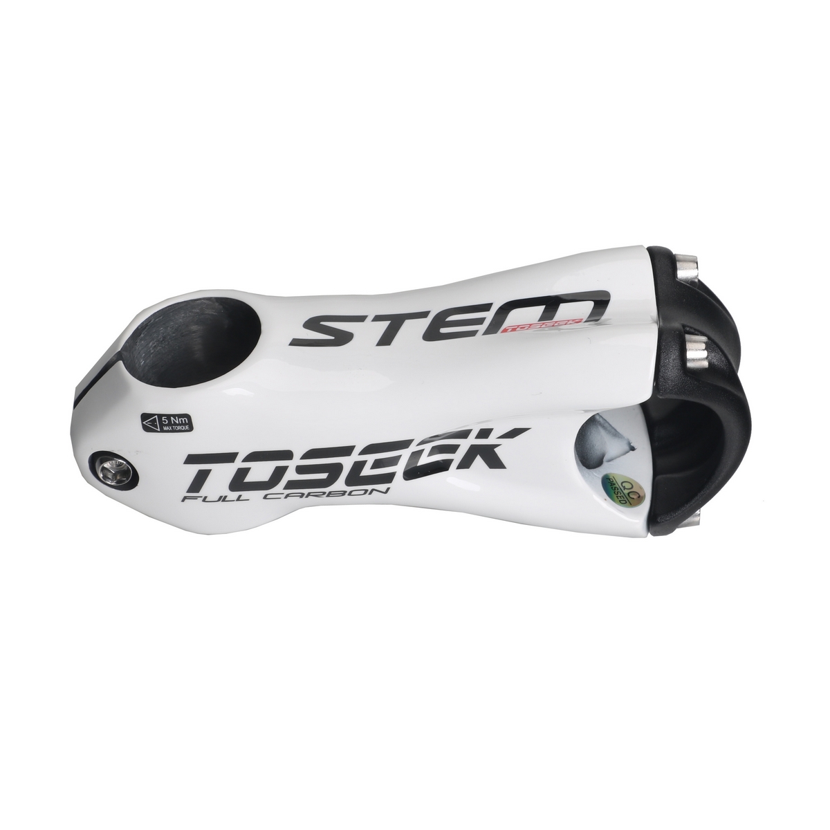 TOSEEK – tige de vélo en Fiber de carbone à 10 degrés, guidon/fourche de vélo de route, diamètre 31.8/28.6mm, 3 couleurs: white 90