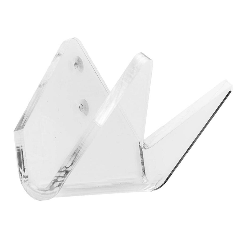 Skateboard Wall Storage Display Rack Wall Mount Wall Display Rack - Acrylic Clear, Storage Holders, Easy to install