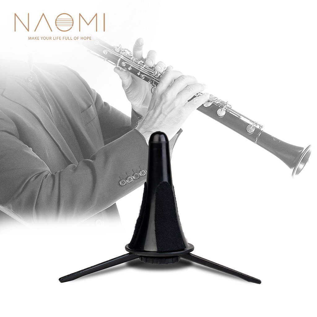 NAOMI – support de clarinette Durable, trépied de repos pliable pour accessoires d'instruments à vent en bois