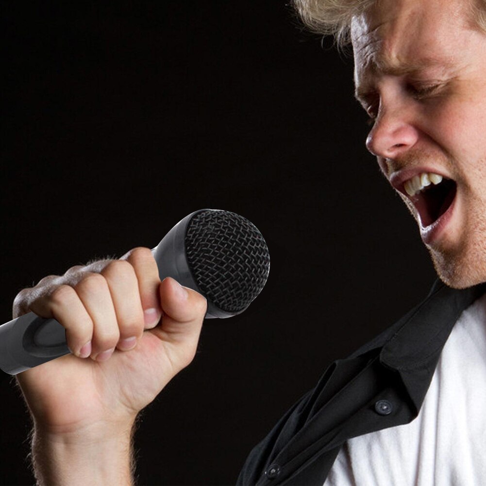 3.5mm Wired Microphone KTV Table Desktop Stand Meeting Singing Recording 180 Degree Rotatable Karaoke Computer Laptop Portable