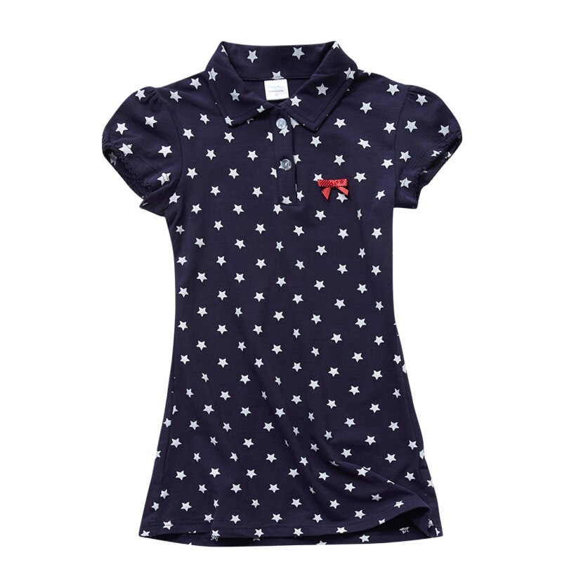 Meisjes Jurk Ster Prinses Jurk Zomer Lantaarn Mouw Jurk Peuter Kleding Katoen Kids Jurk Meisje Kleding Casual School Jurk