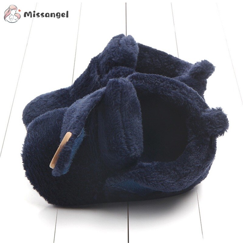 Baby Girls Boys Shoes Lovely Warm Toddler First Walkers Infant Shoes Soft Slippers Cute Shoes Winter Non-Slip Baby Warm Shoes