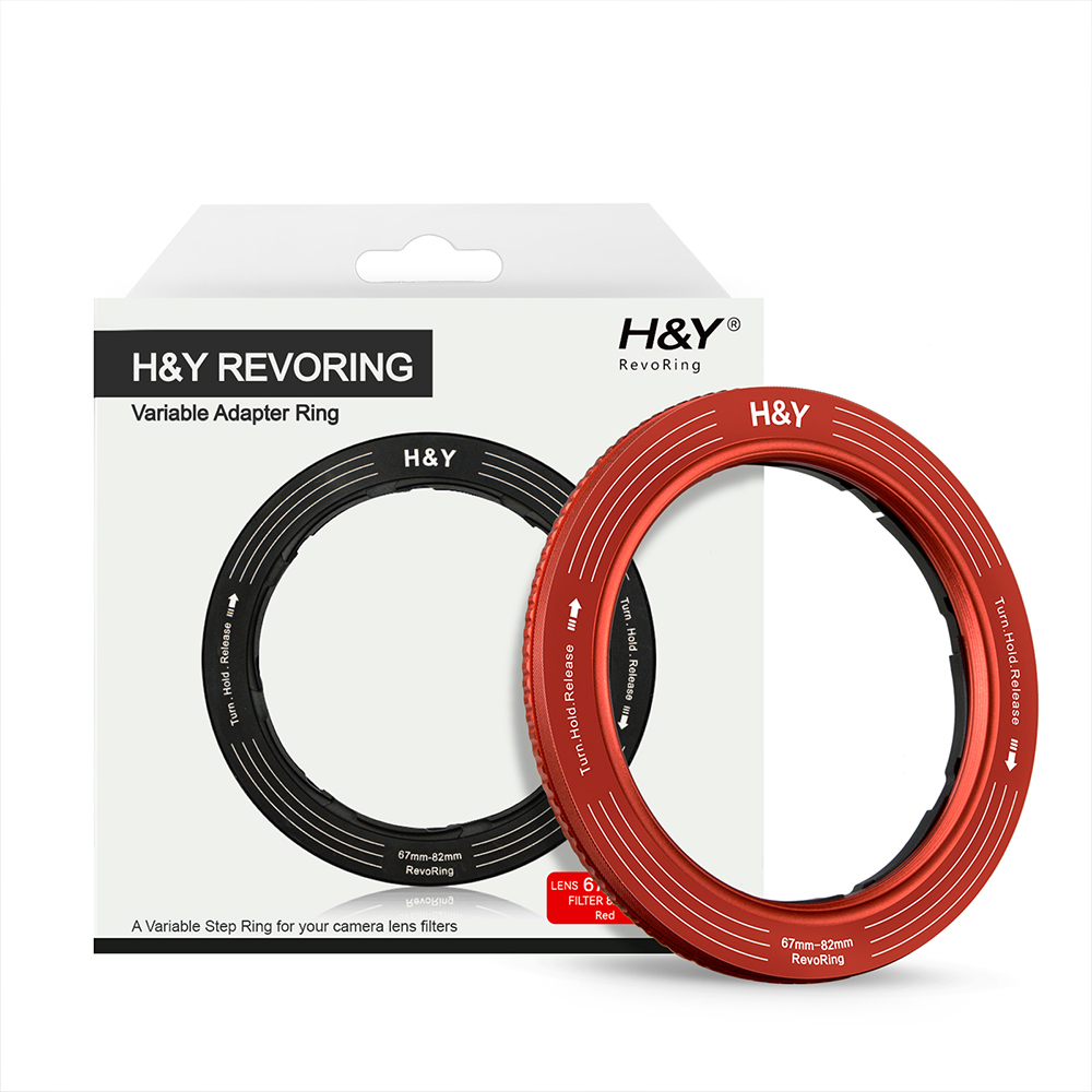 H&y revoring kamerazubehör objektivfilter step-up-ringe variabler adapterring 37-49mm 46-62mm 52-72mm 67-82mm 82-95mm