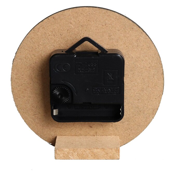 Mini Reloj de pared clásico de madera, colgante Retro, redondo, , estilo europeo, decoración de pared de salón
