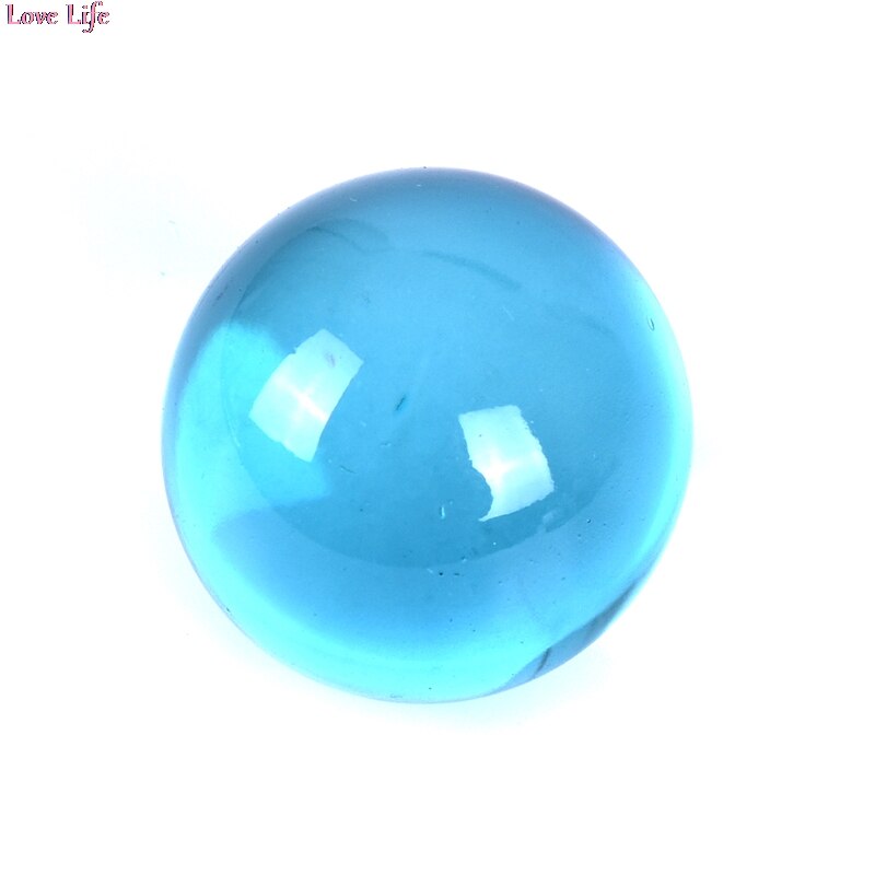 30mm Crystal Ball Quartz Glass Transparent Ball Spheres Glass Ball Photography Balls Crystal Craft Decor Feng Shui: Royal Blue