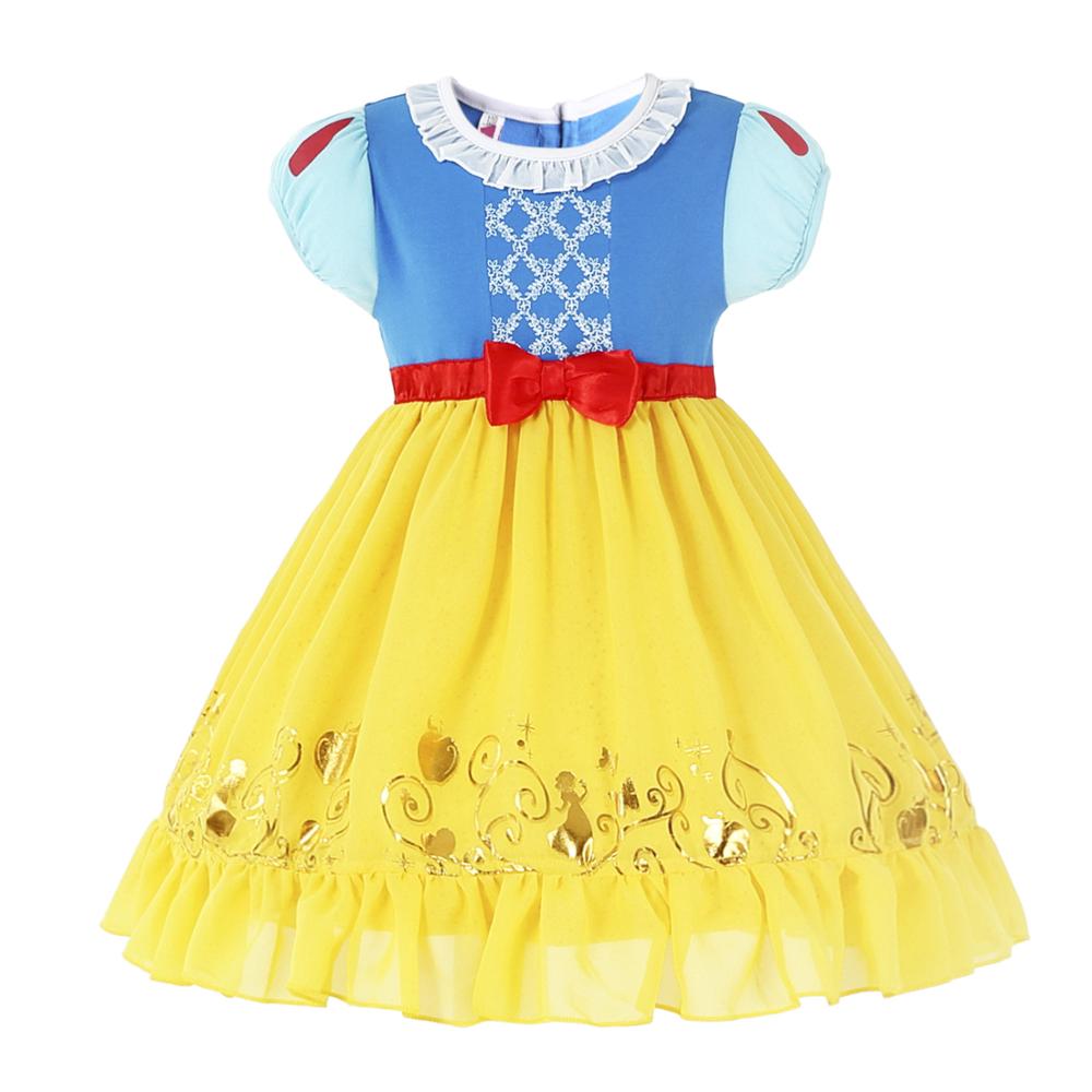 Kinder Mädchen Schnee Weiß Kleid für Mädchen Prom Prinzessin Kleid Kinder Purim Kostüm Halloween Party Kleidung Fancy Kleidung: Style 3 / 120