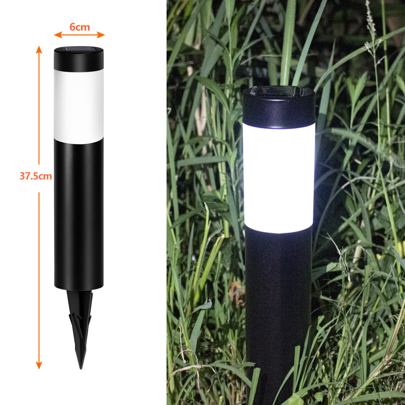 Luces solares para jardín al aire libre, luces LED cilíndricas, luces de tubo largo, luces de jardín, luces enchufables impermeables: Verde / 16-20 W