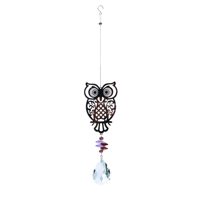 Suncatcher Mini gekleurd vogel glazen raam opknoping suncatcher acryl