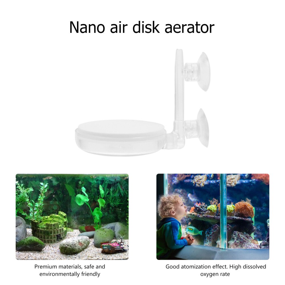Aquarium luchtpomp bubbler nuttige aquarium nanobubble luchtpomp