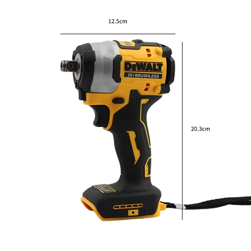 Dewalt DCF922 Bürstenloser 610 Nm Schlagschrauber Akku-Treiber Elektroschrauber mit großem Drehmoment und variabler Geschwindigkeit 20 V wiederaufladbare Werkzeuge