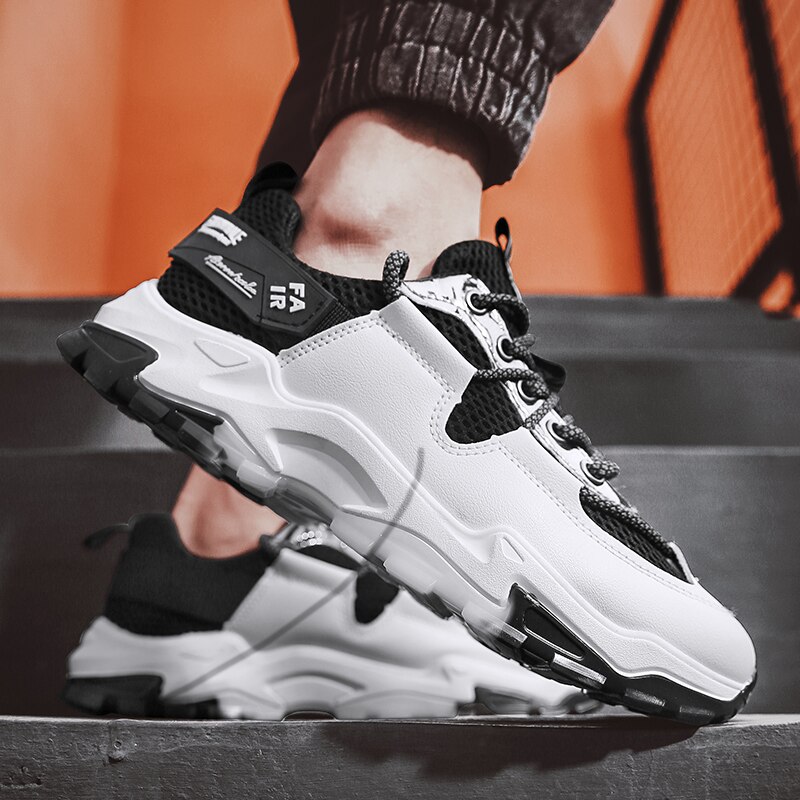 Menn fritidssko komfortable sneakers for menn sko merke utendørs fritidssko zapatillas hombre komfortabel