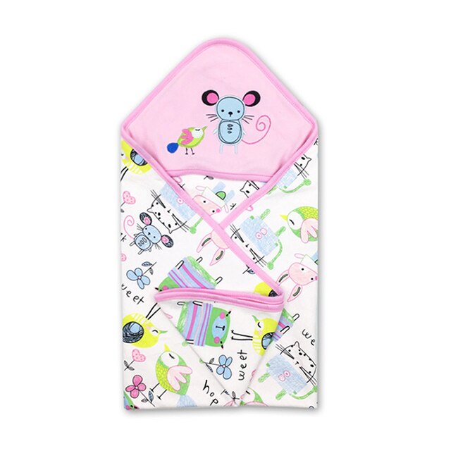 Redkite baby wrap nyfödd spädbarn filt supermjuk bomull: 5