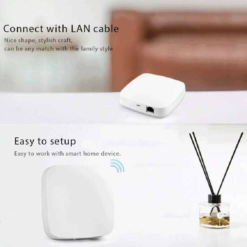Smart Wiring Hub Gateway WIFI Multi-function Linkage Device Home Improvement Intelligent System Remote Control Supplies