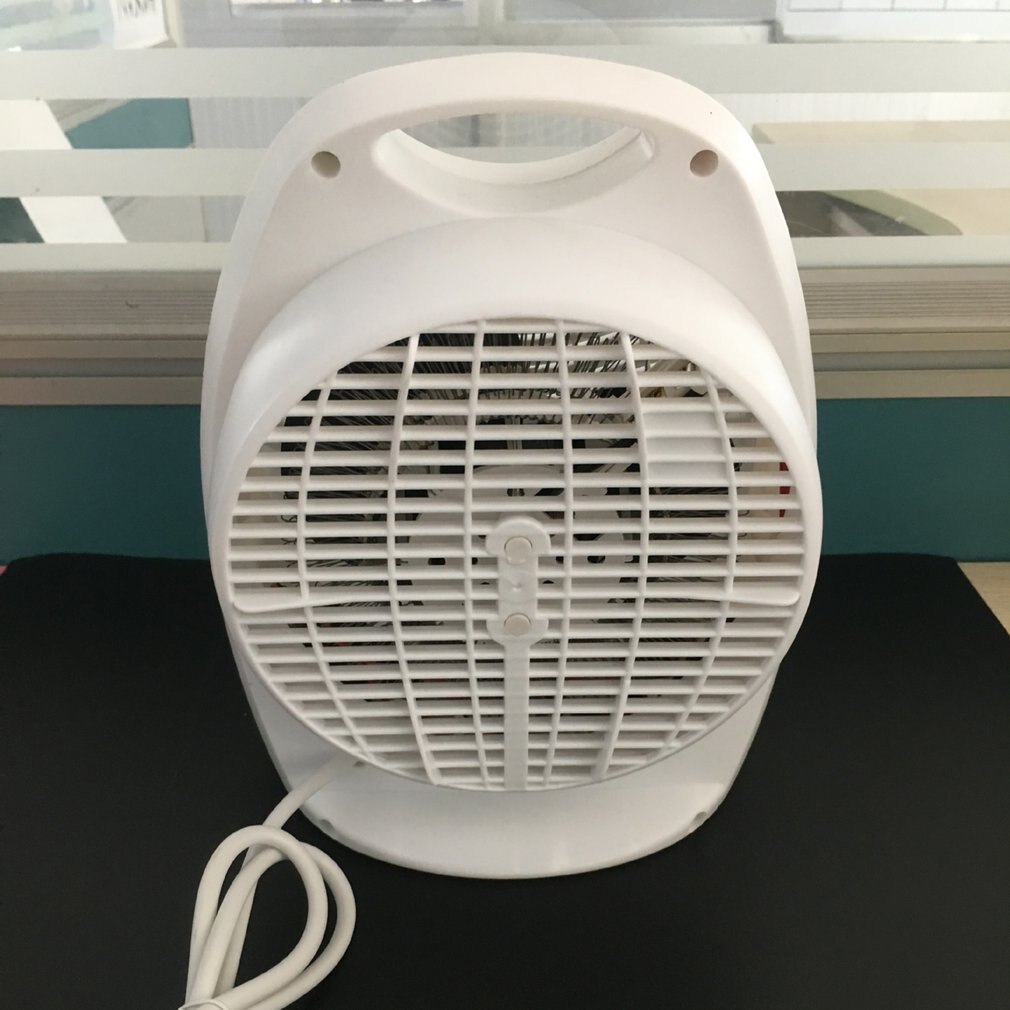 Upright Home Oscillating Electric Heater Fans 2kw Adjustable Thermostat 220V Electric Winter Warmer Desktop Heater EU Plug