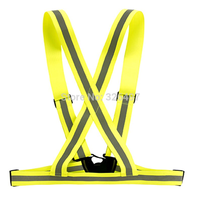 Reflective Safety Vest Strips for Construction Traffic Warehouse Visibility Security Jacket Reflective Strips Work Wear Uniforms