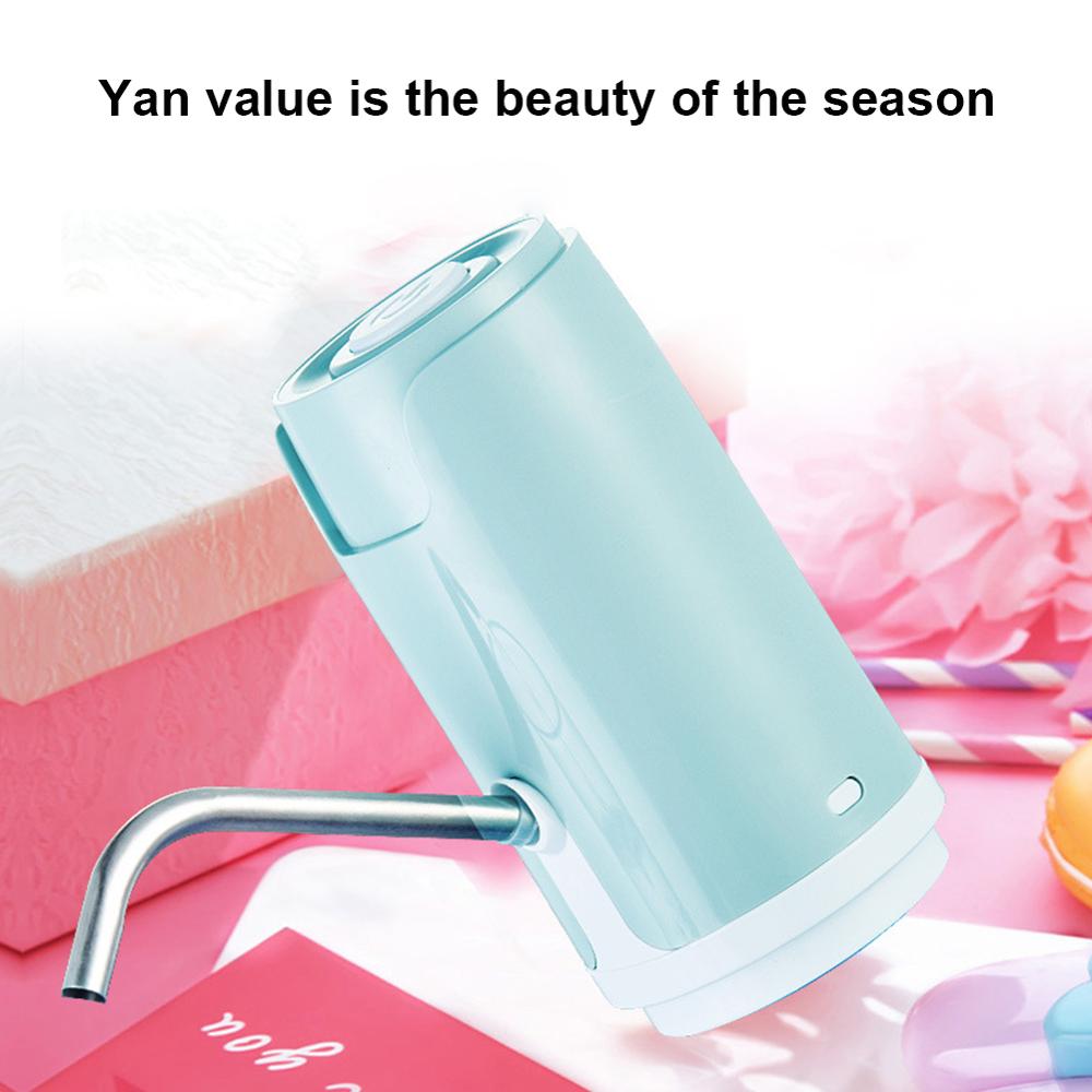 Electric Bottled Water Pump USB Charge Electric Water Dispenser Portable Gallon Drinking Bottle Switch Smart Wireless Water Pump