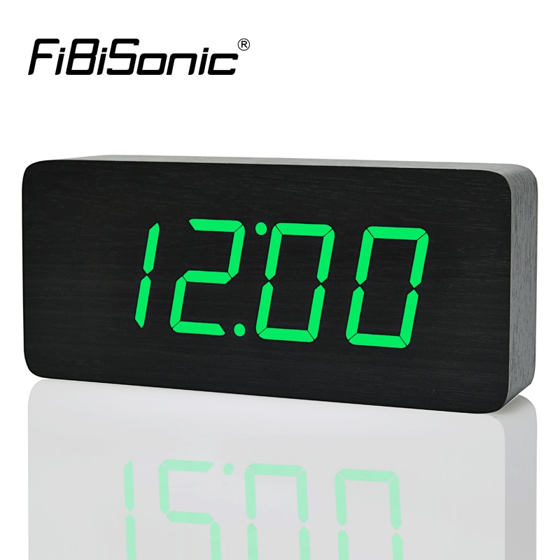 FiBiSonic Modern Calendar Alarm Clocks ,Thermomete... – Vicedeal