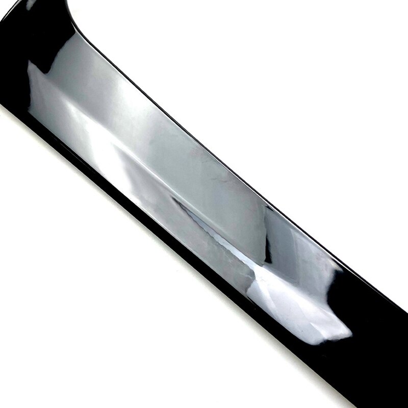 Garniture de séparateur d'aile latérale de Spoiler arrière de fenêtre arrière pour Tiguan MK2 noir brillant 2 pièces