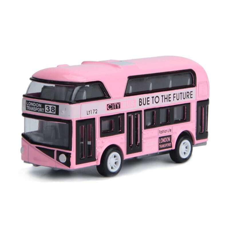 Bus à deux étages Bus londres voiture jouets véhicules d'autobus de tourisme véhicules de Transport urbain véhicules de banlieue