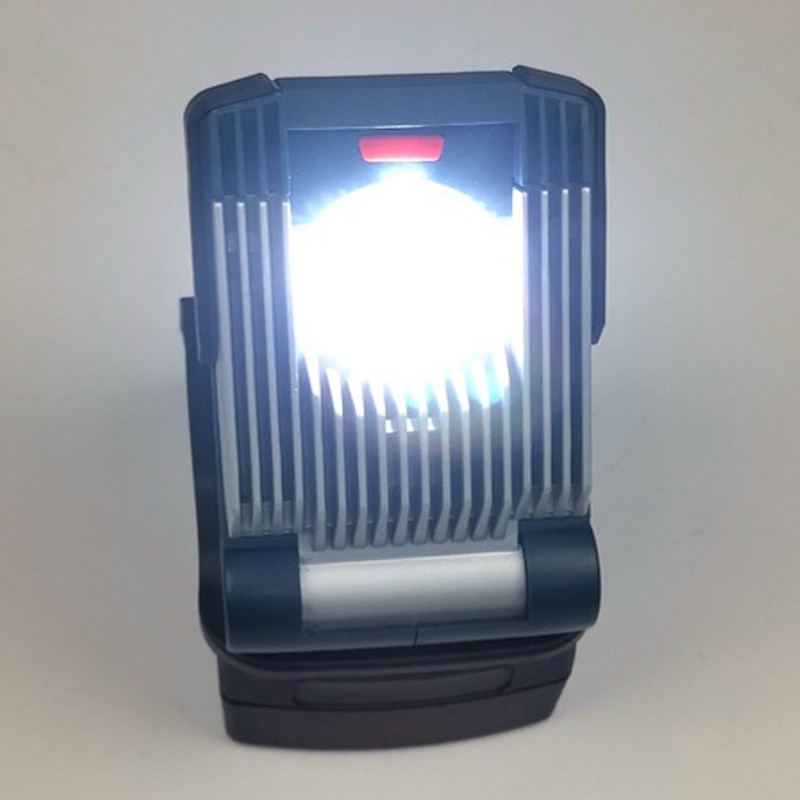 Nyaste led arbetslampa lampa för dewalt för makita för milwaukee för bosch 18v 20v batteri led lampa