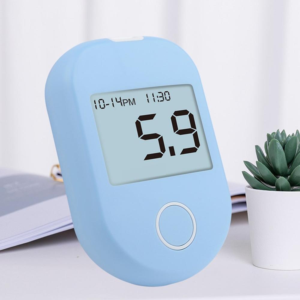 1 kit de testeur de glycémie avec une grande vitesse de détection ast de de police sans attendre longtemps précise