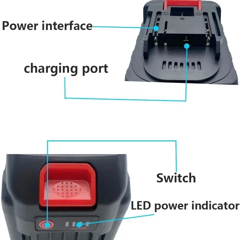 Akumulator do akumulatora Makita, akumulator litowy dużej mocy 5s3p 21V 9Ah 18650, wkrętarka elektryczna, akumulator do wiertarki i ładowarka