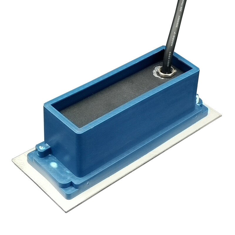 LED-Treppeneinbauleuchte, IP65, 5 W, wasserdichte Aluminium-Wandleuchte, Stehlampe, Gartenweg, vergrabene Hofbeleuchtung, AC110 220 V