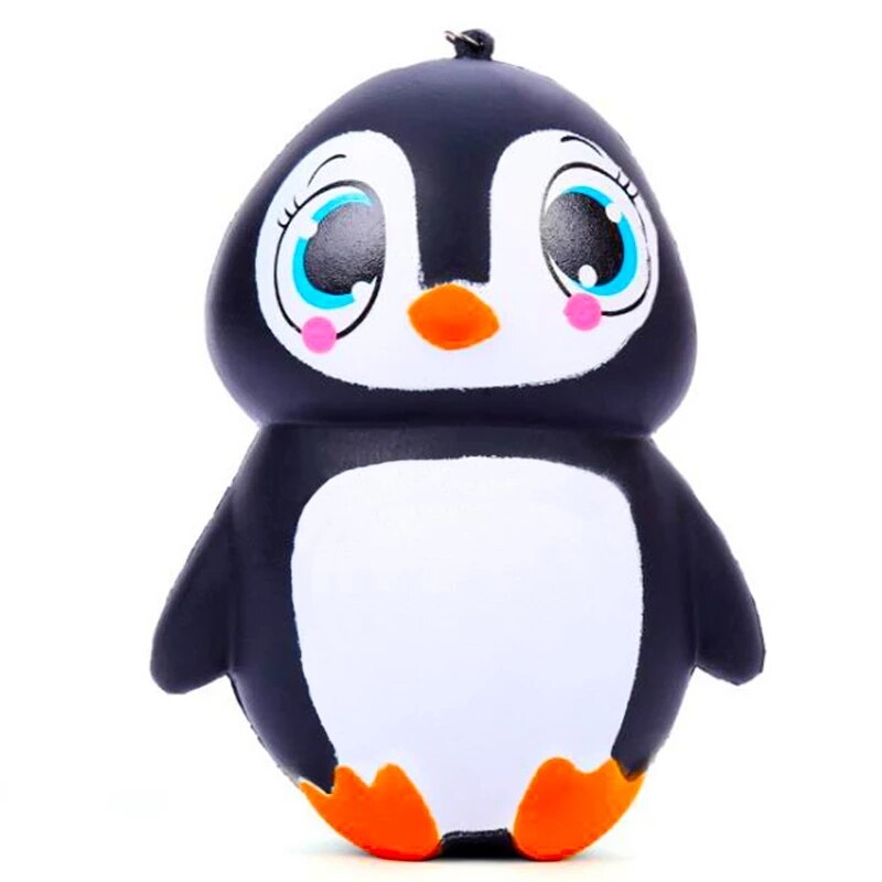 Vrouwelijke Pinguïn Squishy Trage Rebound Simulatie Pop Squeeze Speelgoed Roman Decompressie Speelgoed Baby Kinderen Party 13.5*10 CM