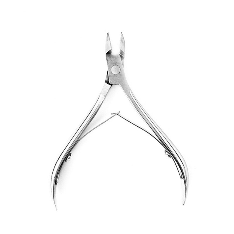 5 pcs/lot pince à cuticules en argent pour ongles en acier inoxydable coupe-ongles en acier inoxydable