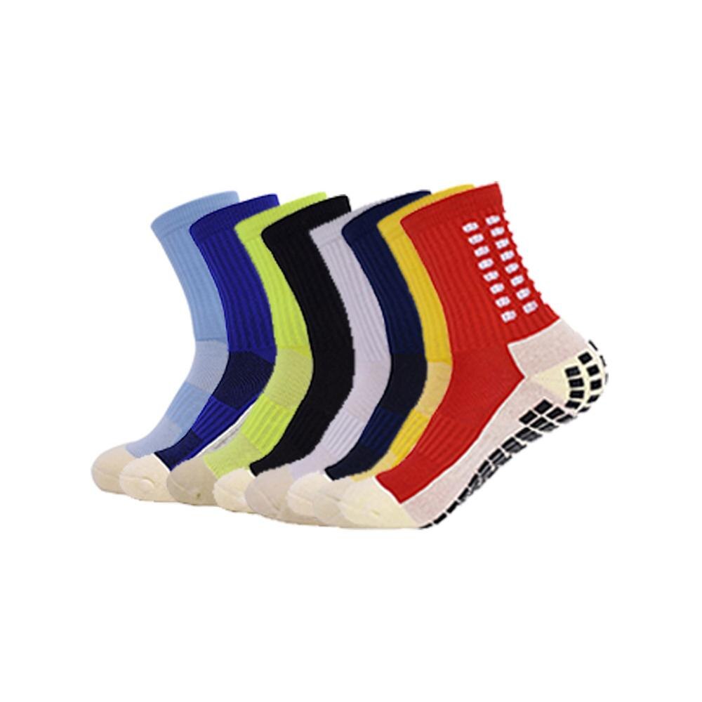 Calcetines de fútbol antideslizantes, medias deportivas de hombre, de algodón de buena , del mismo tipo que el Trusox, 9 colores, novedad