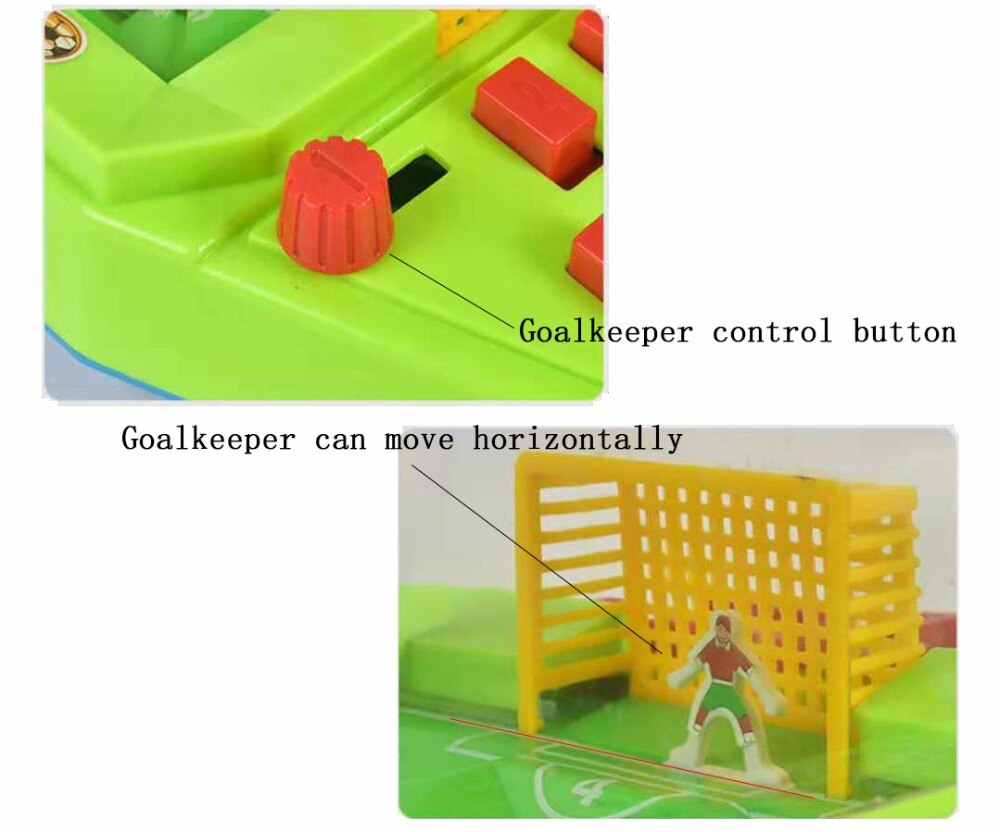 Button ejection, simulation imitation football game,Mini Foosball Sport Toy,double play mode,finger soccer table football field