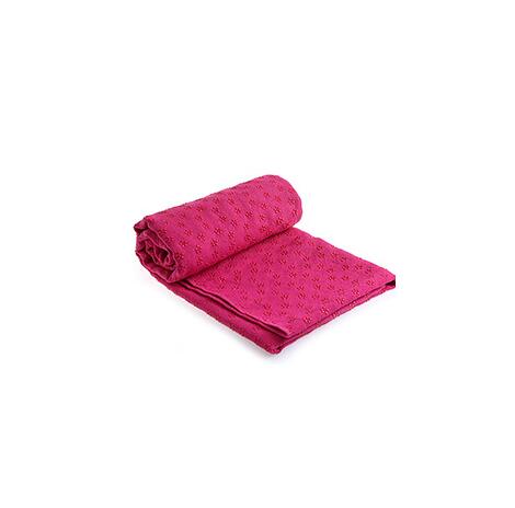 Tappetino Yoga Hewolf - 183cm x 61cm - Fibra Ultrafine e Gel di Silice - Coperta Antiscivolo per Allenamento - Borsa Gratis Inclusa: Rosso