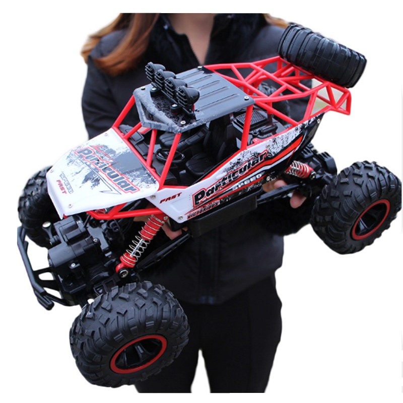 RC Auto 4 WD Crossmotor 2.4G Radio Afstandsbediening Auto Jongens Speelgoed Buggy Off-Road Trucks voor kinderen Model Voertuig Speelgoed 37 CM 1:12