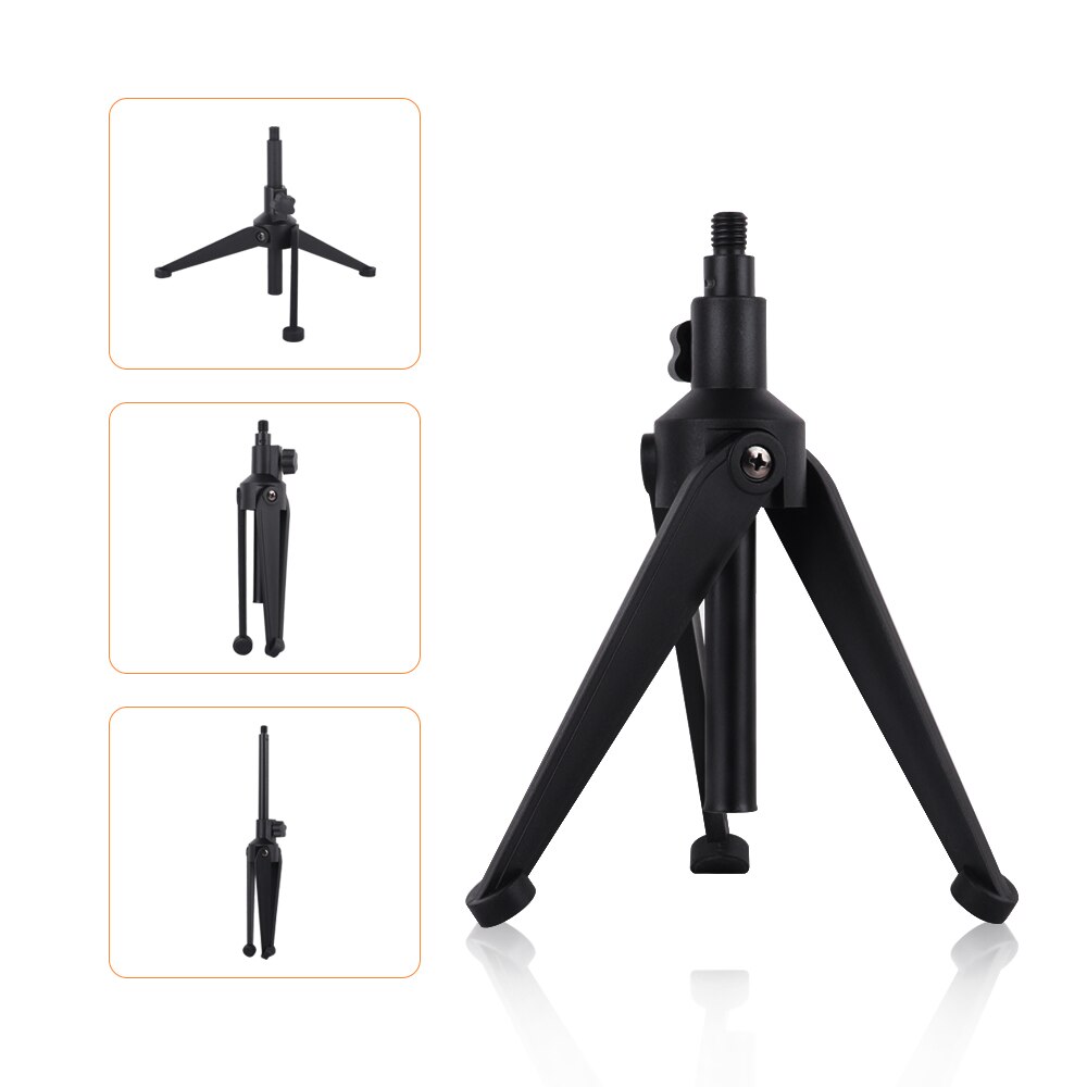 Support de Table réglable pour micro Mini pied de micro trépied avec support à pince support de micro