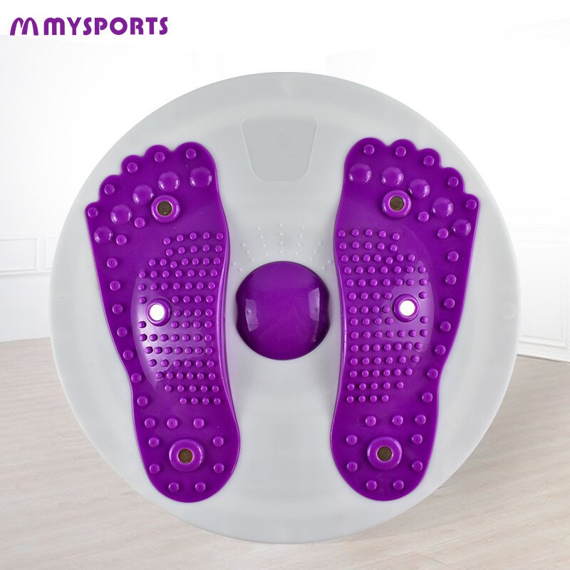 Planche d&#39;équilibre à disque tournant pour la taille, équipement de Fitness pour le corps à la maison, rotation aérobique, plaque de massage magnétique, Wobble