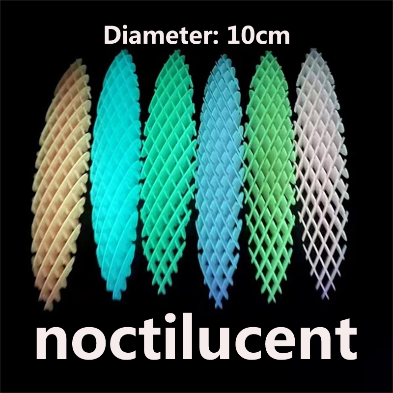 Brinquedo Elástico Fidget Worm Stress-Relief, Pequeno Brinquedo de Cura, Produto Criativo, Decoração, Pode Ser Jogado, Malha: Verde claro